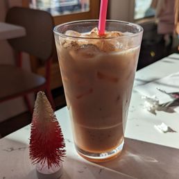 Pecan Pie Chai, iced (also available hot)