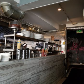 Blue Collar - Open kitchen - Comfort Food Near Me - Miami, Florida Blue Collar - Open kitchen - Comfort Food Near Me - Miami, Florida