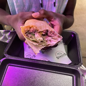 Suazo’s Tacos - Carne asada burrito - Tacos Near Me - Stanton, California