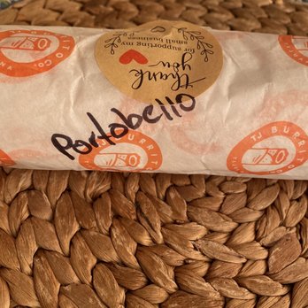TJ Burrito Co - Portobello burrito - Mexican Near Me - Bonita, California TJ Burrito Co - Portobello burrito - Mexican Near Me - Bonita, California