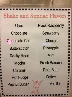 Menu photo 5 Fresh Freeze Drive-In Eureka, CA
