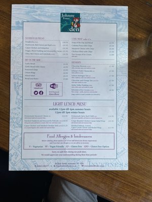 Menu photo 7 Johnny Foxes Inverness, HLD