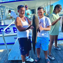 Blue Heron Fishing - First time going fishing, we had a blast and the fish was delicious. It was a Cobia.