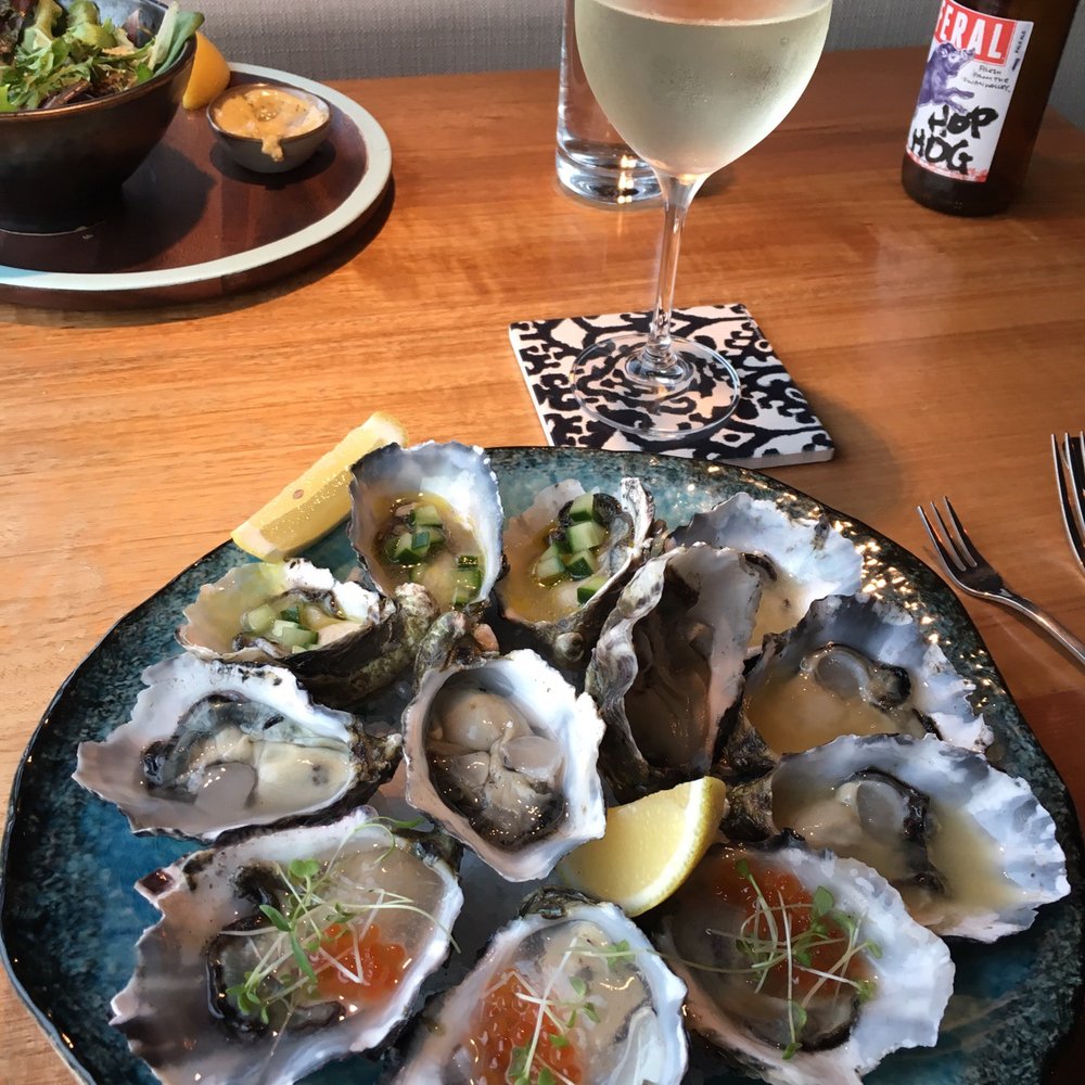 Pearl + Co - Oysters four styles. - Cocktail Bars Near Me - Hobart, TAS Pearl + Co - Oysters four styles. - Cocktail Bars Near Me - Hobart, TAS