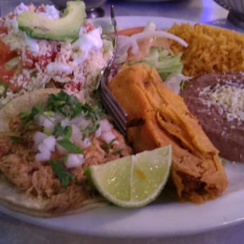 El Tesoro - Combination tostada tamale taco - Mexican Near Me - Glendale Heights, Illinois El Tesoro - Combination tostada tamale taco - Mexican Near Me - Glendale Heights, Illinois