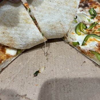 Marco's Pizza - Very under cooked pizza - Pizza Near Me - Spring, Texas