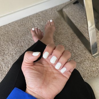 Ava Spa & Nails - Classic mani and pedi with trendy white polish - turned out great! - Nail Salons Near Me - Austin, Texas Ava Spa & Nails - Classic mani and pedi with trendy white polish - turned out great! - Nail Salons Near Me - Austin, Texas
