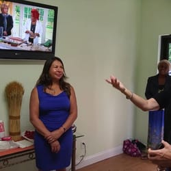 The Brazilian Wax Spa - Ribbon cutting day with PS Chamber of Commerce directors present.
