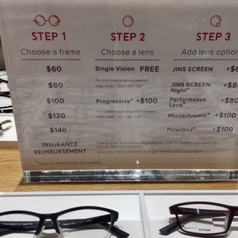 JINS - Use out of network benefits for VSP & Eyemed - Eyewear & Opticians Near Me - Santa Clara, California JINS - Use out of network benefits for VSP & Eyemed - Eyewear & Opticians Near Me - Santa Clara, California