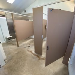 Sandy Beach Park - Bathrooms inside the campgrounds.
