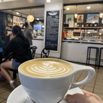 Dolce Vita - Lavender Latte Hot - Gelato Near Me - Oxnard, California Dolce Vita - Lavender Latte Hot - Gelato Near Me - Oxnard, California