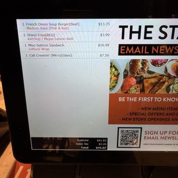 The Stand - American Classics Redefined - Order - New American Near Me - Irvine, California The Stand - American Classics Redefined - Order - New American Near Me - Irvine, California