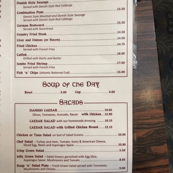 Solvang Restaurant - Menu January 2019 - Scandinavian Near Me - Solvang, California