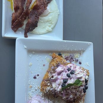 1909 - Rolled Blueberry Coconut French Toast - Bars Near Me - Temecula, California 1909 - Rolled Blueberry Coconut French Toast - Bars Near Me - Temecula, California