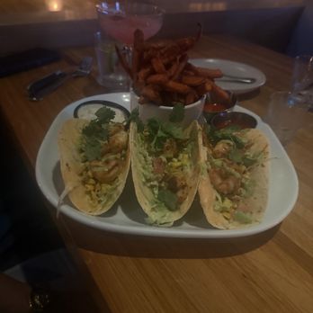 Moxies - Blackened Shrimp Tacos - Cocktail Bars Near Me - Houston, Texas Moxies - Blackened Shrimp Tacos - Cocktail Bars Near Me - Houston, Texas