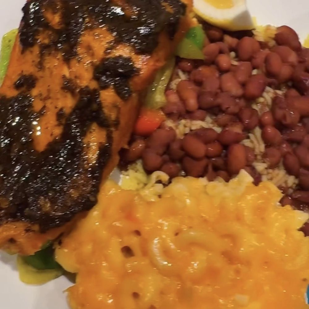 Ruthies Caribbean Kitchen - Jerk Salmon a la Carte - Caribbean Near Me - Vallejo, California