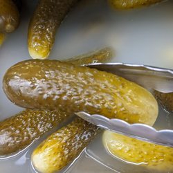 Your Deli Polonez - Cucumbers in brine:). Yum!