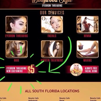 Beauty Cafe Salon - This price from their website is NOT honored at the Miami location inside Sedano's. - Hair Removal Near Me - Miami, Florida