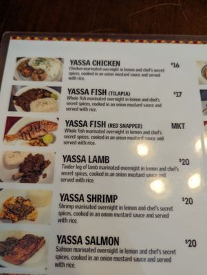 Menu photo 2 Gorée Cuisine Chicago, IL
