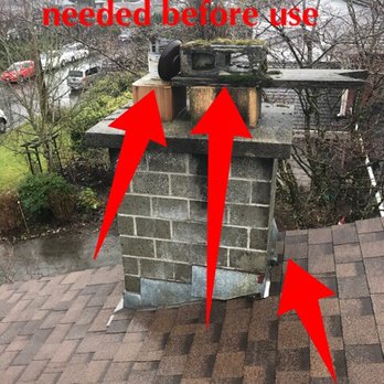 I Find It Inspections - Cap rusted off. Secondary chimney blocked. Recommend object be removed & caps replaced. Flashing needs diversion to prevent damaging soffit. - Home Inspectors Near Me - Surrey, British Columbia I Find It Inspections - Cap rusted off. Secondary chimney blocked. Recommend object be removed & caps replaced. Flashing needs diversion to prevent damaging soffit. - Home Inspectors Near Me - Surrey, British Columbia
