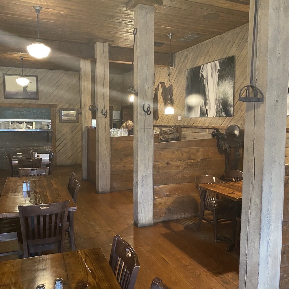Old Saloon - Dining room - Bars Near Me - Emigrant, Montana