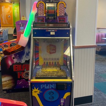 Chuck E. Cheese - The Price is Right coin pusher before removal - Pizza Near Me - San Diego, California Chuck E. Cheese - The Price is Right coin pusher before removal - Pizza Near Me - San Diego, California