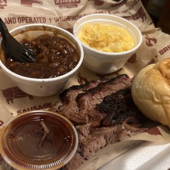 Swadley's Bar-B-Q - Moist Brisket, Sweet Beans, Mac and Cheese with Roll - Barbeque Near Me - Midwest City, Oklahoma Swadley's Bar-B-Q - Moist Brisket, Sweet Beans, Mac and Cheese with Roll - Barbeque Near Me - Midwest City, Oklahoma