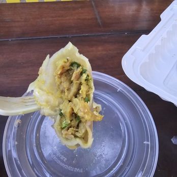 Urban Momo - Inside of the Chicken Momos - Indian Near Me - San Jose, California