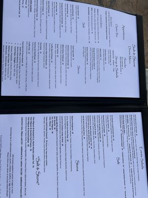 Menu photo 8 Salt & Stone Kenwood, CA