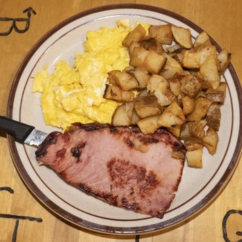 Julian Cafe - Ham & eggs with home fries - Bakeries Near Me - Julian, California Julian Cafe - Ham & eggs with home fries - Bakeries Near Me - Julian, California