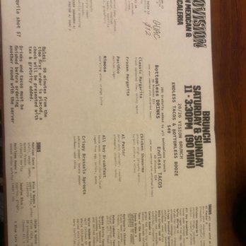 Tacovision - Menu - Tacos Near Me - New York, New York Tacovision - Menu - Tacos Near Me - New York, New York