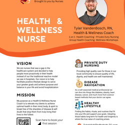 At The Bedside - One Page Flyer