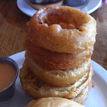 Burger Up - Fried Vidalia Onion Tower - New American Near Me - Nashville, Tennessee