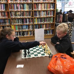 Petit Branch Library - Neighborhood children enjoy open chess at the library on Saturdays from 2-4 PM!