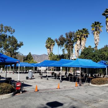 Skye Rentals - Another organized setup under clear skies! Generators, cones, handwashing stations, tables, chairs and oh so much more available for rent! - Video/Film Production Near Me - Burbank, California Skye Rentals - Another organized setup under clear skies! Generators, cones, handwashing stations, tables, chairs and oh so much more available for rent! - Video/Film Production Near Me - Burbank, California