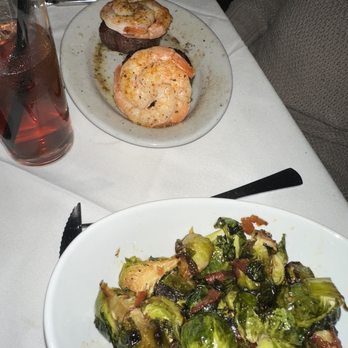 Ruth's Chris Steak House - Roasted Brussels Sprouts and Petite Filet & Shrimp - Steakhouses Near Me - Cherokee, North Carolina Ruth's Chris Steak House - Roasted Brussels Sprouts and Petite Filet & Shrimp - Steakhouses Near Me - Cherokee, North Carolina