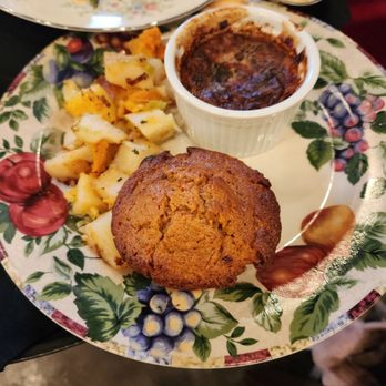 Three Cats - Souffle with potatoes - New American Near Me - Clawson, Michigan