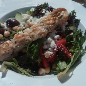 Cyrano's - Greek salad with chicken - Desserts Near Me - Saint Louis, Missouri Cyrano's - Greek salad with chicken - Desserts Near Me - Saint Louis, Missouri