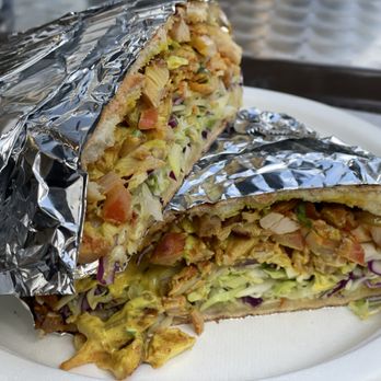 Wrap It Up Shawarma - Chicken Shawarma w/ Bread - Mediterranean Near Me - Glendale, California
