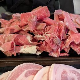 Sliced beef
