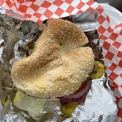 The Right Spot - The huge burger