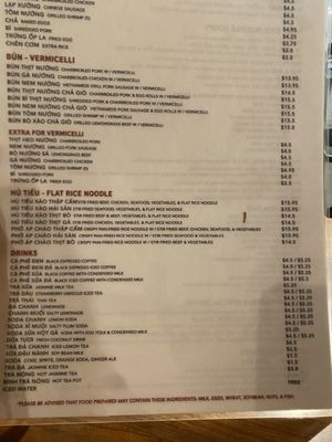 Menu photo 6 Pho Saigon Pasteur Alhambra, CA Menu photo 6 Pho Saigon Pasteur Alhambra, CA