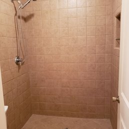 Looks like brand new shower!!