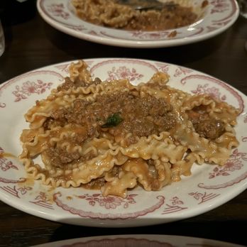 Mia Rosebud - Pasta Bolognese. It was ok. Very dry (of course meaty) but not saucy. - Italian Near Me - Boca Raton, Florida Mia Rosebud - Pasta Bolognese. It was ok. Very dry (of course meaty) but not saucy. - Italian Near Me - Boca Raton, Florida