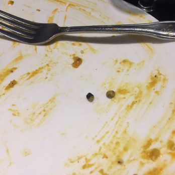 Himalayan Restaurant - The two stones on my plate! - Indian Near Me - Big Bear Lake, California