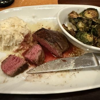 LongHorn Steakhouse - Renegade Sirloin with a side of Mashed Potatoes and Crispy Brussels Sprouts - Steakhouses Near Me - Jensen Beach, Florida LongHorn Steakhouse - Renegade Sirloin with a side of Mashed Potatoes and Crispy Brussels Sprouts - Steakhouses Near Me - Jensen Beach, Florida