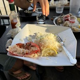 Lobster Tail & Oysters