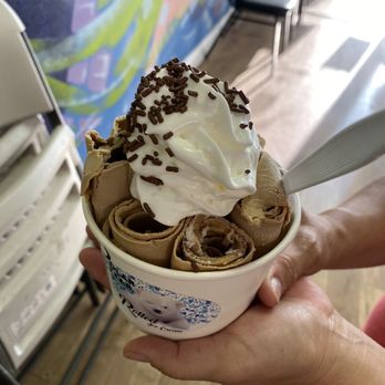Polar Bear Rolled Ice Cream - Coffee & Cream - Ice Cream & Frozen Yogurt Near Me - Oakley, California