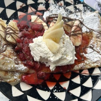 Renata's Creperie - Banana berry crepe - Creperies Near Me - Arcata, California Renata's Creperie - Banana berry crepe - Creperies Near Me - Arcata, California