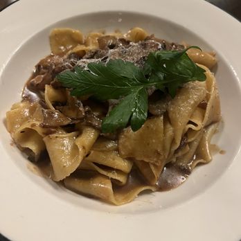 Alessandro's Italian - PAPPARDELLE AI FUNGHI - Italian Near Me - Manhasset, New York